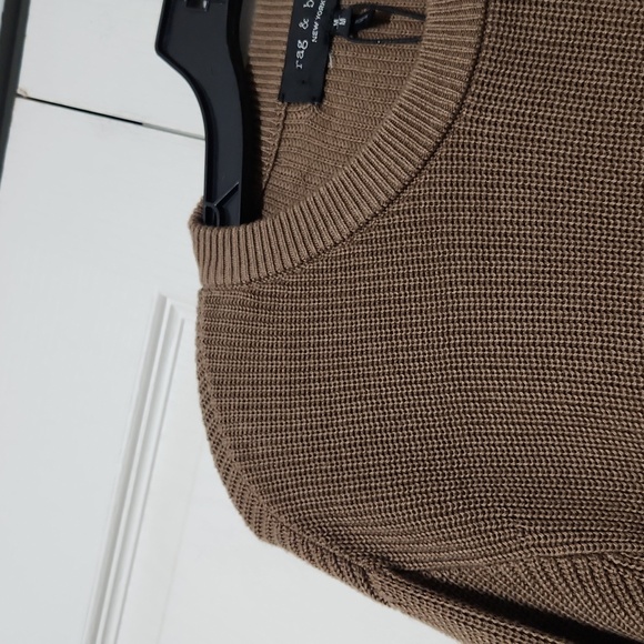 NWT Rag & Bone Curtis Cotton Crewneck Sweater. Size M - Picture 4 of 8